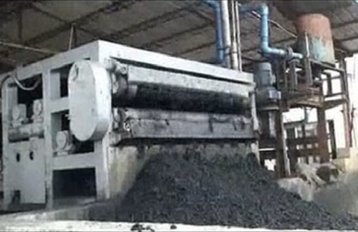 造紙廠廢水污泥脫水視頻，帶式壓濾機，造紙廠污泥脫水視頻